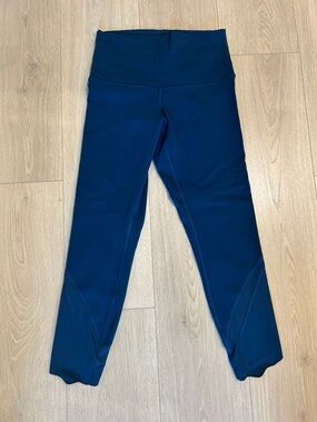 lululemon athletica Teal Cropped Leggings - size 6